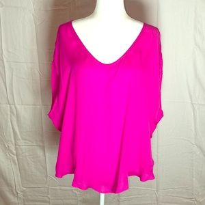 Oversized silk Emille shirt 👚